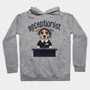 receptionist dog Hoodie